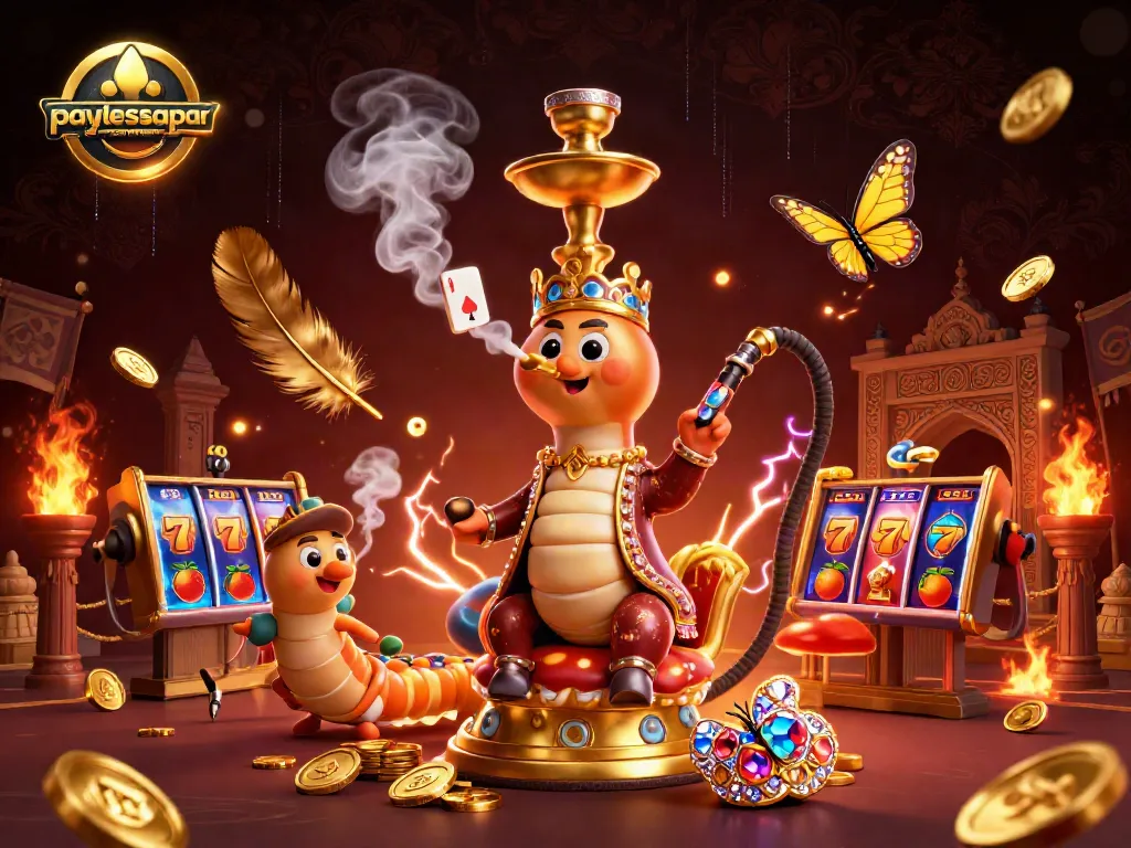 Engage in thrilling gameplay at paylessapartments with a vibrant casino scene featuring poker symbols and dynamic game elements.