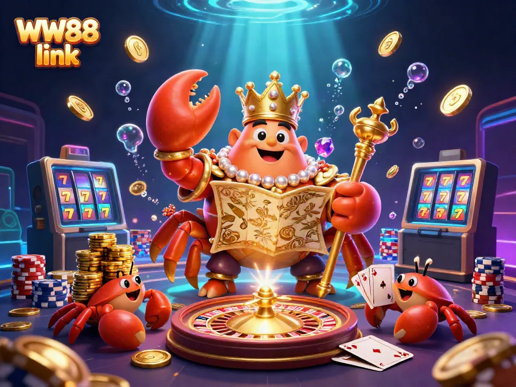 Experience the thrill of casino gaming with the WW88 link, featuring vibrant characters and dynamic gameplay elements.